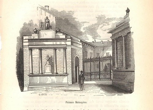 Pavia veduta del palazzo - pavia,
