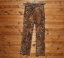 Pantalone TRUSSARDI JEANS Tg. 42  Usato (Sa1766) Marrone Vintage