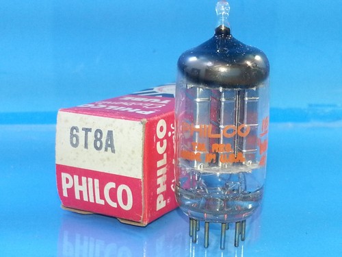 Philco 6t8 eabc 6ak8 tubo - philco,