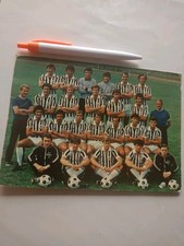 CARTOLINA FORMATO GRANDE JUVENTUS 1980