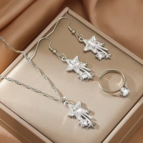 Set gioielli donna stella - set,