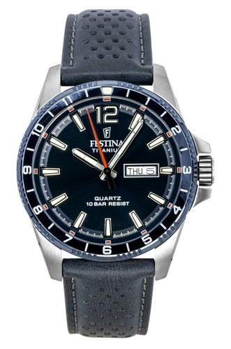 Festina esfera azul cuarzo - festina,