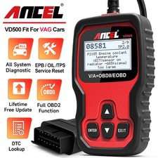 Scanner diagnostico ANCEL VD500 OBD2 per VW Audi Skoda Seat Diagnosi ABS SRS 