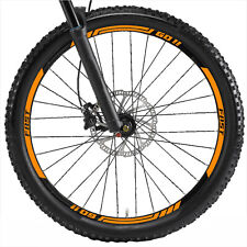 L013 Adesivi cerchi ruote mtb bici mountain bike GO vai FAST completox2 ruote