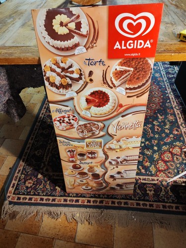 Algida targa gelati insegna - targa,