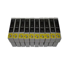 10x INCHIOSTRO nero per EPSON