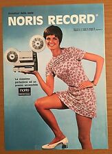 Brochure vintage NORIS Record -Proiettore Super 8 single 8 normal 8 -in italiano