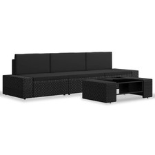 Set Divani da Giardino 4 pz in