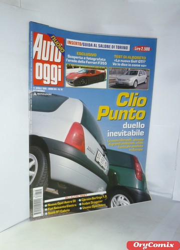 Auto oggi 17 aprile - oggi,
