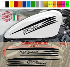 2 adesivi serbatoio old school