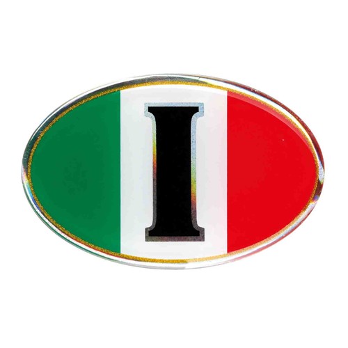 Sticky ovale tricolore - 3d,