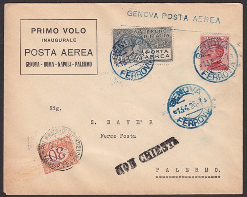 Posta aerea volo - aerea,