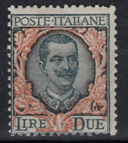 Regno italia 1923 floreale - regno, 2