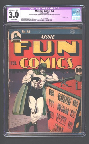 More fun comics cgc - #64,
