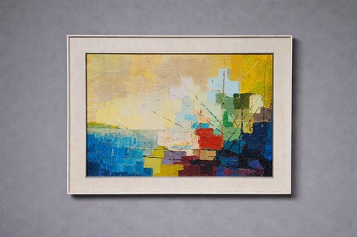 Quadro astratto materico - quadro,