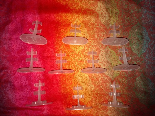 10x stand piedistalli supporti - 10x,