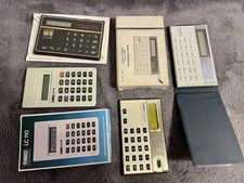 Collezione Calcolatrice Sharp EL-851 MBO Casio Citizen Electronic Calculator