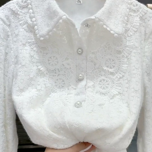 Camicia donna lolita pizzo - camicia,