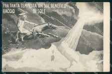 WW1 WWI Propaganda Italia Raggio di Sole cartolina XB5905