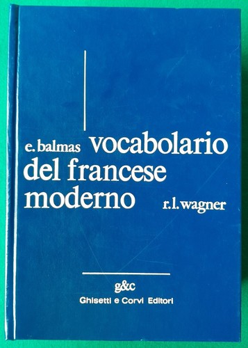 Vocabolario francese 1975 - vocabolario,