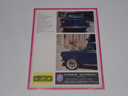 Giannini fiat 1300 1500 - fiat, 1300/1500