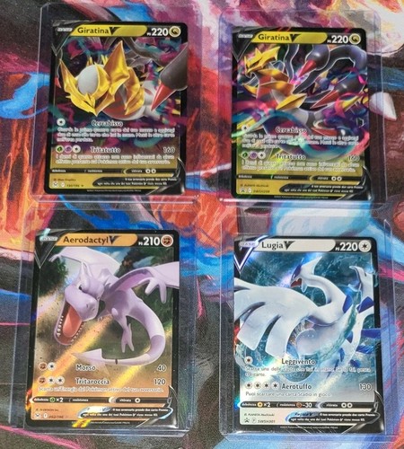Lotto carte vintage giratina - lotto,