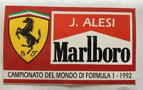 Adesivo sticker ferrari - sticker, f1