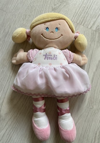 Doudou peluche fille poupée - peluche,