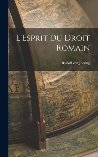 Jhering esprit du droit - -, l'esprit