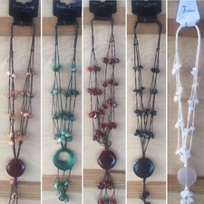 stock 120 collane pietra dura