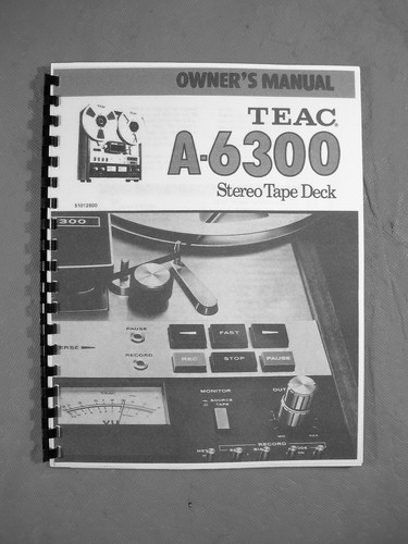 One new copy teac 6300 - new, reel