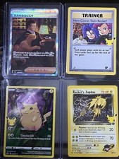 Lotto 4 carte Pokémon Pikachu