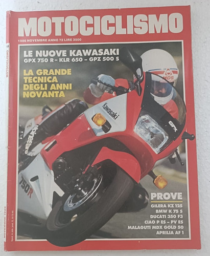Motociclismo 1986 gilera - 11,