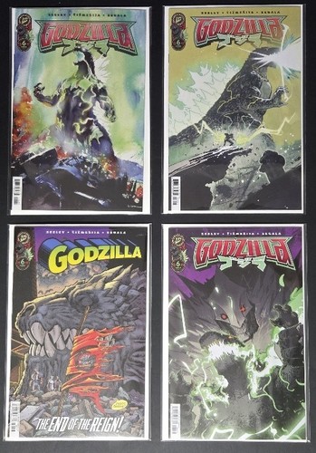 Godzilla lotto di 4 - godzilla,