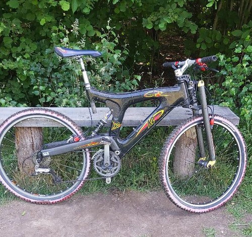 Mountain bike retrò - , carbonio