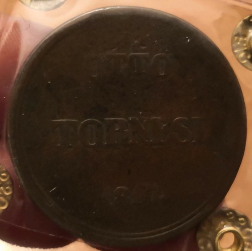 Tornesi 1817 regno due - 1817,,