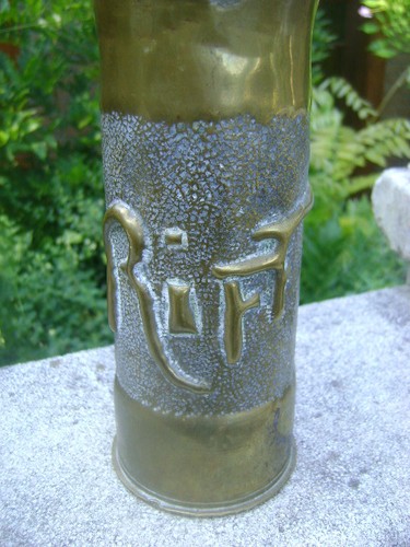Ancien vase travail - travail, poilu