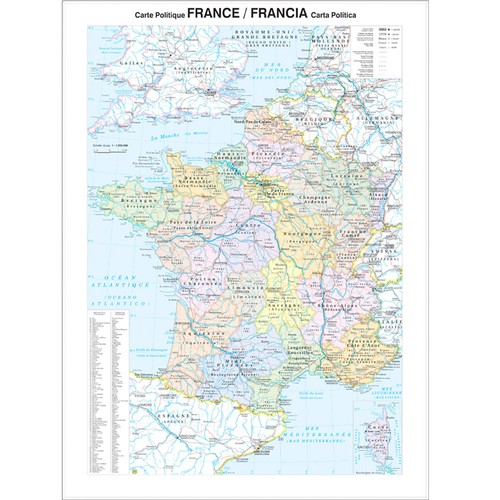 Carta geografica madrelingua - geografica,