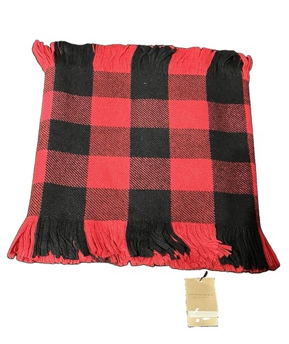 Burberry wool scarf sciarpa - wool,