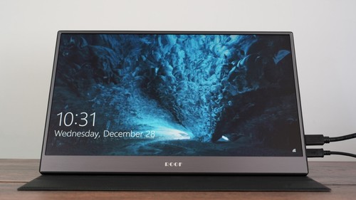 Monitor portatile touchscreen