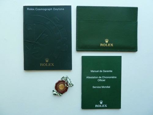 Rolex daytona libretto set - daytona, 4