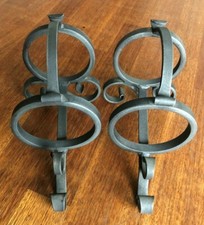 COPPIA PORTABOTTIGLIE IN FERRO