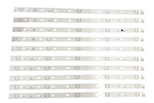 KIT 10 BARRE LED 3 POLI  LUNGHEZZA 540 MM (SVY550AG6R) PER TV SONY