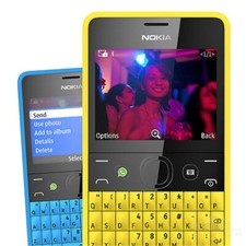 Nokia Asha 210 GSM sbloccato tastiera QWERTY Bluetooth Wifi telefono doppia SIM