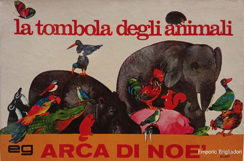 Tombola degli animali gioco - tombola,