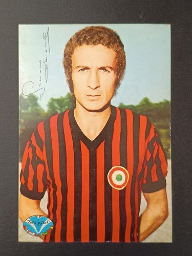 Cartolina milan calcio anni - ac,