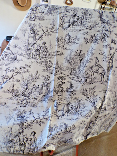 Tissu marignan toile jouy - marignan,