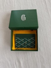 Portacarte Goyard in pelle