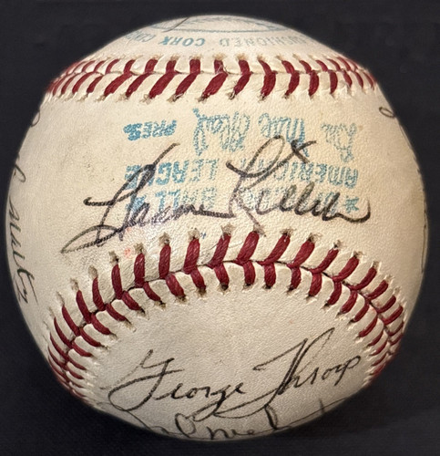 Old timers game ball - old,