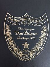 Une étiquette de champagne